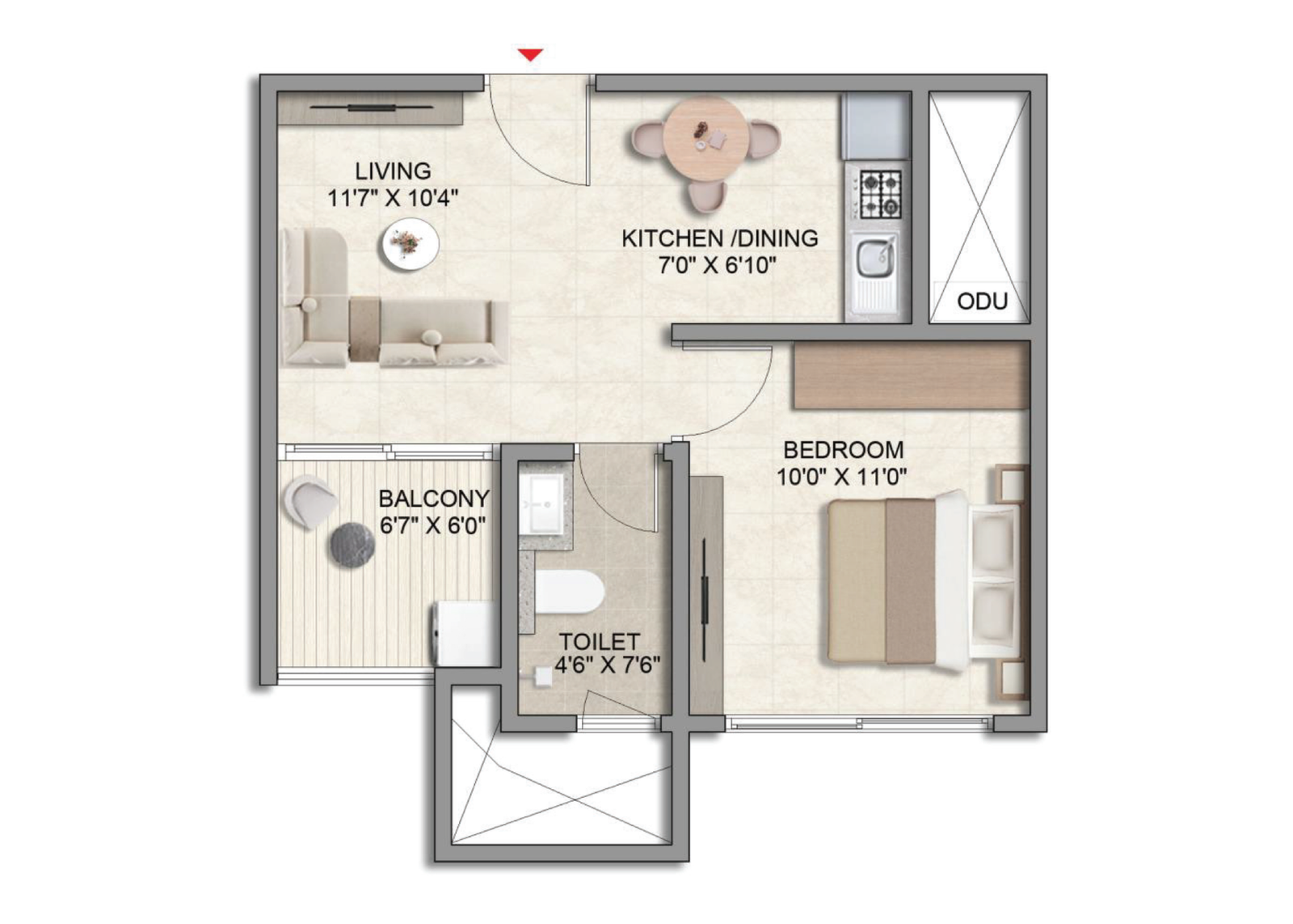 1 BHK